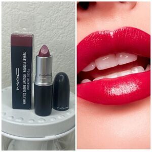 $14 🌙 Mac Cosmetics Amplified Crème‎ Lipstick In Shade Lovers Only #135